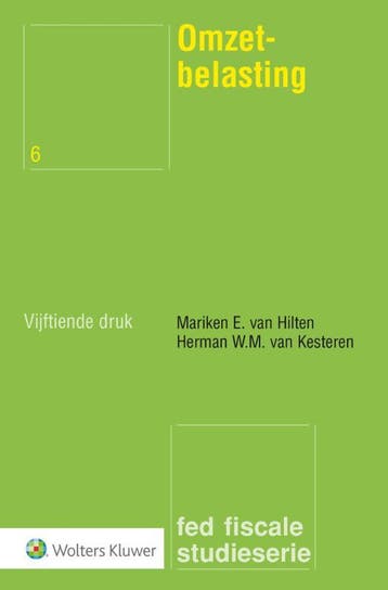 Omzetbelasting 9789013141221, Boeken, Verzenden, Zo goed als nieuw