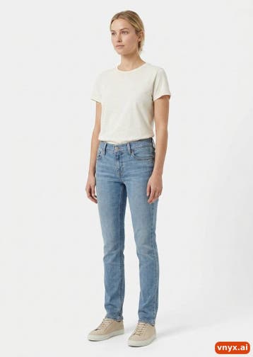 Levis Jeans Dames maat WW26 / L30 Blauw Vintage, Ophalen of Verzenden, Nieuw