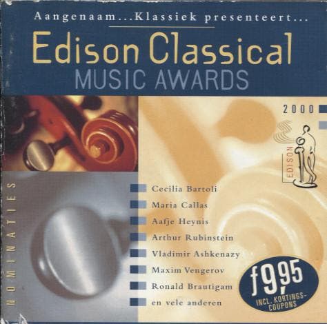 Various - Edison Classical Music Awards 2000, Cd's en Dvd's, Cd's | Pop, Gebruikt, Ophalen of Verzenden
