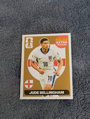 2026 Panini World Cup Stickers Jude Bellingham Extra sticker, Nieuw