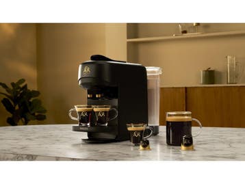 LOR Barista Absolu - Koffiemachine - 19 bar - Zwart, Verzenden, Zo goed als nieuw