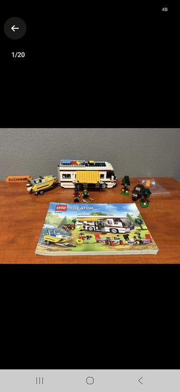 LEGO Creator Vakantieplekjes 31052, Verzenden, Lego, Zo goed als nieuw, Creator
