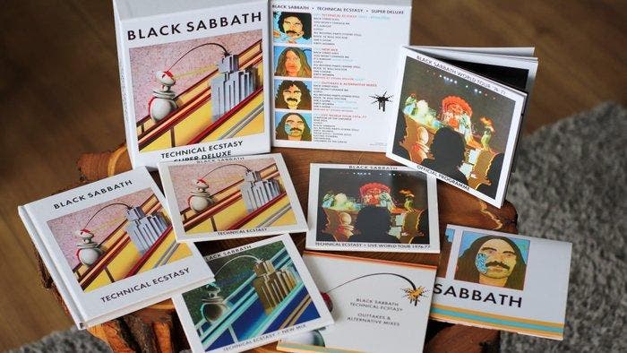 Black Sabbath - Technical Ecstasy Super Deluxe 4CD - CD box, Cd's en Dvd's, Vinyl Singles