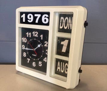 Staande klok - kunststof - 2020+ - Fysic Jumbo analogue Klok