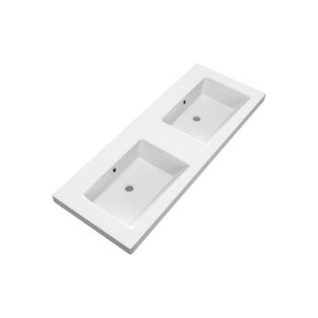 Brauer Solar Medium Wastafel - 120 cm - met 2 Spoelbakken en, Ophalen of Verzenden, Nieuw