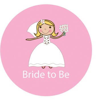 9 Buttons Bride to Be en Team Bride, Verzenden, Nieuw, Versiering, Geboorte of Huwelijk