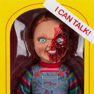 Mezco Toys - Action figure Childs Play 3 – Chucky Pizza, Nieuw