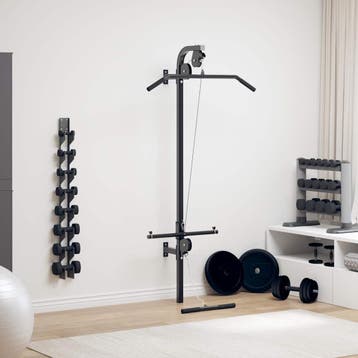 vidaXL Home gym met 2 katrollen wandgemonteerd, Verzenden, Nieuw