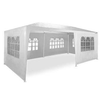 MaxxGarden Partytent 3x6m met zijwanden - Wit (Buizententen), Verzenden, Nieuw