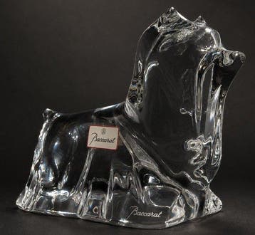 Baccarat - Figuur - Yorkshire Terrier - Kristal