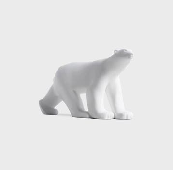 Naar Francois Pompon (1855 - 1933) - Beeld, L’Ours Blanc -, Antiek en Kunst