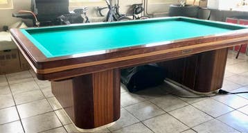 2 biljarts 230 te koop thuis geplaatst! - Biljart verhuizen., Sport en Fitness, Ophalen, Gebruikt, Overige typen