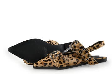 Sacha Slingbacks in maat 38 Panter, Overige kleuren, Verzenden, Zo goed als nieuw, Sacha