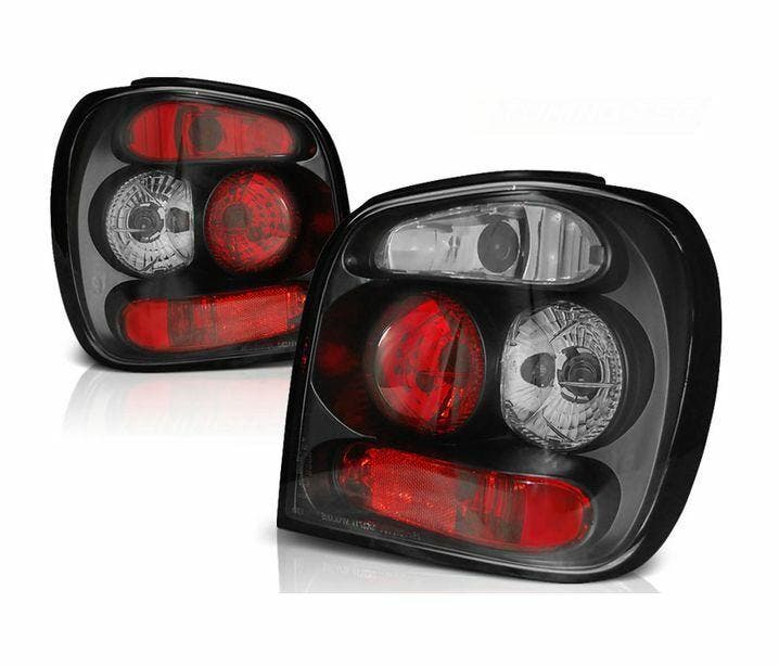 Achterlichten VW Polo 6N2 00-01 zwart, Auto-onderdelen, Overige Auto-onderdelen, Ophalen of Verzenden