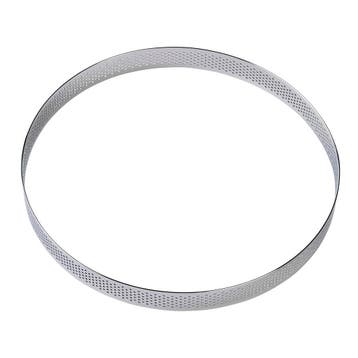 BrandNewCake Taartring RVS Geperforeerd Ø20x2cm, Verzenden, Nieuw