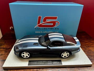 LS Collectibles 1:18 - Modelauto - Dodge Viper 2000 GTS, Nieuw