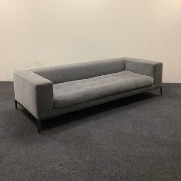 Maxalto Simplex B&B Italia design bank, (Br) 270 cm,  Licht, Ophalen of Verzenden, Gebruikt