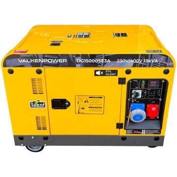 Dieselgenerator 10,5 kW geluidsgedempt, Verzenden, Nieuw