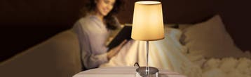Tafellamp Grijs RVS 32x10x10cm E14 (Lampen, Interieur), Huis en Inrichting, Lampen | Hanglampen, Verzenden, Nieuw