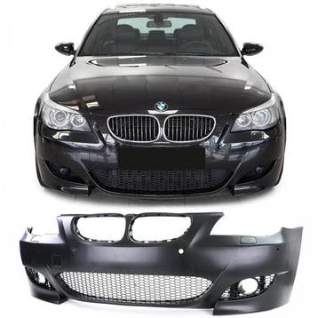 Voorbumper BMW 5-serie E60 03-07 M-look ABS kunststof, Ophalen of Verzenden, Nieuw
