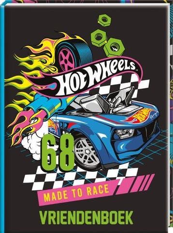 Image Books vriendenboek Hot Wheels van €10,95 voor €8,88, Ophalen of Verzenden, Nieuw