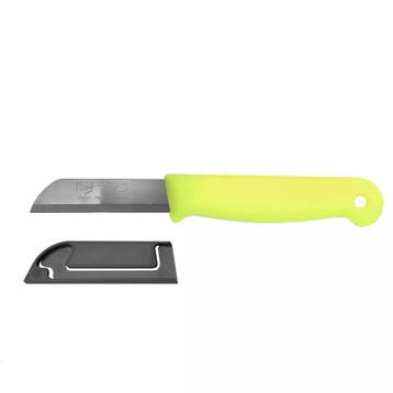 Solingen Schilmesje – RVS – Glad – 16 cm met Blade Cov, Ophalen of Verzenden, Nieuw, Rvs of Chroom