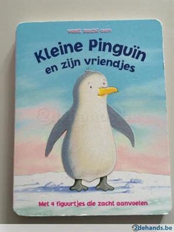 KLEINE PINGUIN EN ZIJN VRIENDJES MET 4 FIGUURTJES DIE ZACHT, Boeken, Kinderboeken | Kleuters, Verzenden, Gelezen, Kath Jewitt