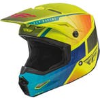 Crosshelm Fly Racing Kinetic Drift - Fluo Geel - MAAT M / L, Verzenden, Nieuw met kaartje, Offroadhelm