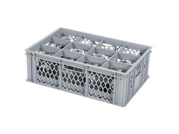 BASIC glazenkrat - 600 x 400 x H 198 mm voor 12 glazen -, Ophalen of Verzenden, Nieuw