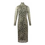 Marc Aurel • lange jurk in luipaard • 36, Kleding | Dames, Verzenden, Nieuw, Maat 36 (S), Marc Aurel