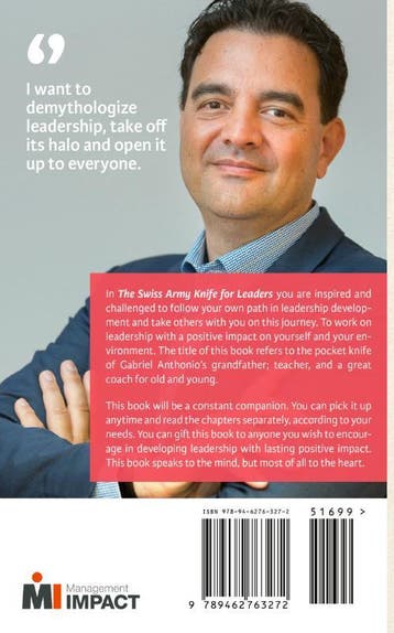 The Swiss Army Knife for Leaders 9789462763272, Verzenden, Zo goed als nieuw, Gabriël Anthonio