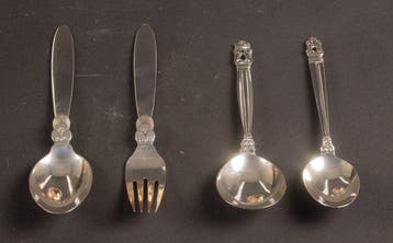 Georg Jensen - Bestekset (4) - .925 zilver