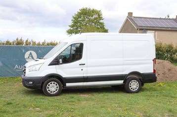 Veiling: Bestelwagen Ford Transit Diesel 130pk 2021, Gebruikt, Wit, Ford, BTW verrekenbaar
