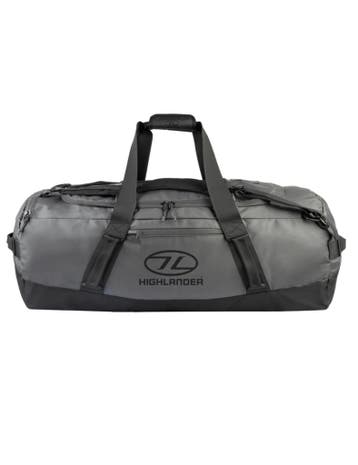 Highlander reistas Hauler Duffel - 120 liter - Donker Grijs, Verzenden, Nieuw, Grijs