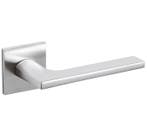 Olivari deurklink Lotus Q op rozet chroom mat, Verzenden, Nieuw