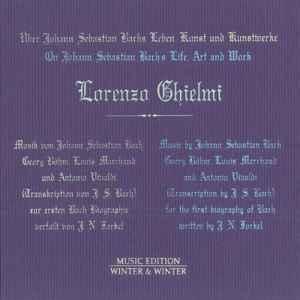 cd - Lorenzo Ghielmi - Ãber Johann Sebastian Bachs Leben., Verzenden, Zo goed als nieuw