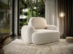 Fauteuil Morris Teddy stof, Verzenden, Nieuw