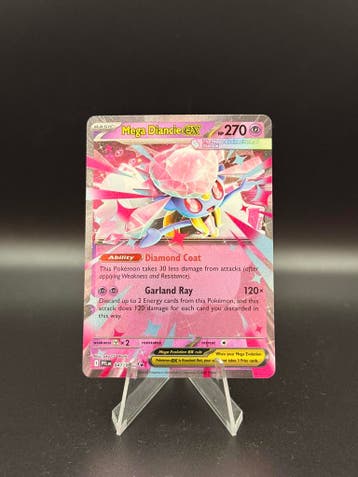 Pokemon Mega Evolution Phantasmal Mega Diancie EX #041/094, Verzenden, Gebruikt, Losse kaart