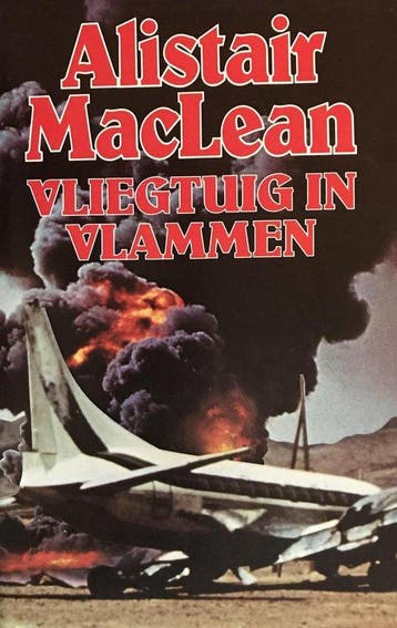 Vliegtuig in vlammen - Maclean, Boeken, Verzenden, Gelezen