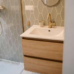 Wandtegel Cifre Cerámica Viena Mist Groen Glans 10x20, Doe-het-zelf en Verbouw, Tegels, Nieuw, 20 tot 40 cm, 10 m² of meer, Wandtegels