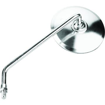 BikeMaster Round Mirror 10mm Right - Stainless, Ophalen of Verzenden
