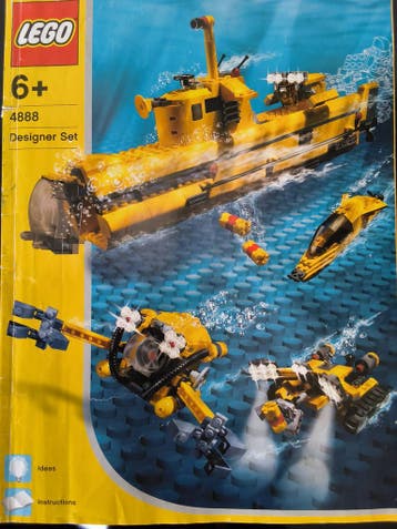 LEGO Ocean Odyssey 4888, Verzenden, Lego, Zo goed als nieuw, Creator