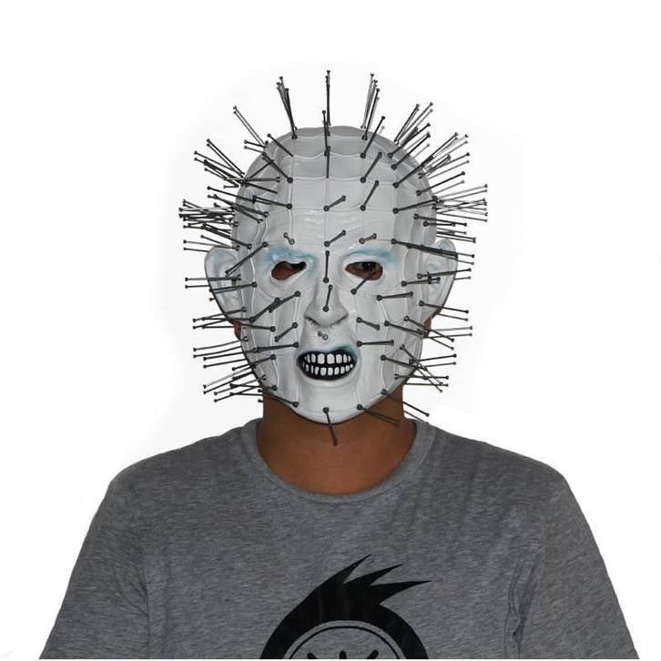 Pinhead masker (Hellraiser), Kleding | Dames, Carnavalskleding en Feestkleding, Nieuw, Verzenden