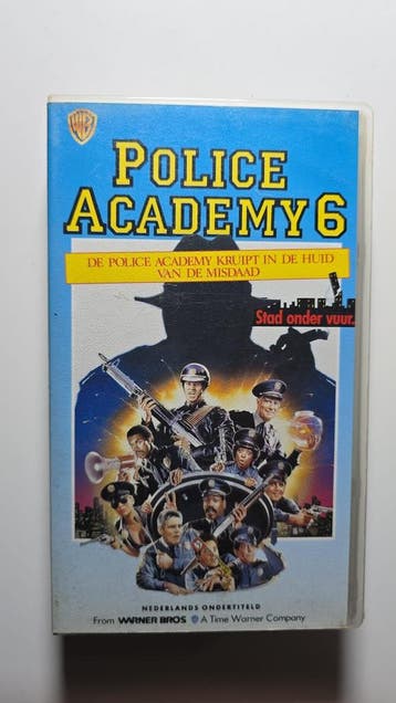 POLICE ACADEMY 6 CITY UNDER SIEGE (VHS), Verzenden, Gebruikt