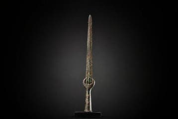 Midden-Oosten Luristan-dolk in brons - 36 cm