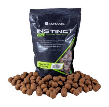 Ultimate Instinct CFS Boilies 20mm 1kg - Squid & Krill, Verzenden, Nieuw, Overige typen
