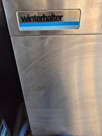Winterhalter GS 502 vaatwasmachine in *VEILING*, Gebruikt, Wassen en Drogen