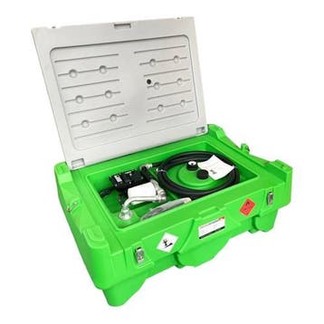 Infracube® 200 liter mobiele benzinetank met 12 Volt pomp, Verzenden