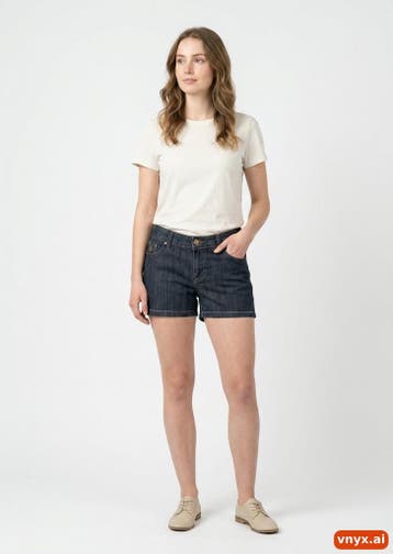 ROCAWEAR Korte broeken Dames maat W33 Donkerblauw Vintage, Ophalen of Verzenden, Nieuw