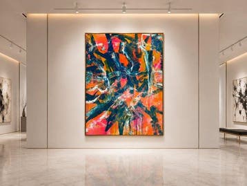 Timo Wedell - Dynamism Unleashed - XXL - Abstract, Antiek en Kunst